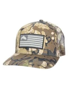 Simms Tactical Trucker Hat -Daiwa Store 12512 907 tactical trucker riparian camo s21 1
