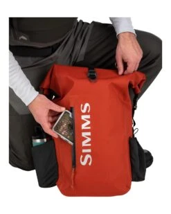 Simms Dry Creek Rolltop Backpack -Daiwa Store 13463 800 dry creek rolltop backpack simms orange s22 009 2 1500x jpg