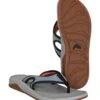 Simms Challenger Flip Flops - Mens -Daiwa Store 13514 255 simms challenger flip flop cinder s22 001 front 500x jpg