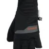 Simms Windstopper Half-Finger Glove -Daiwa Store 13795 001 Windstopper Half Finger Glove Mannequin F23 front