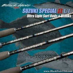 Black Hole USA Suzuki Special II Surf Spinning Rods