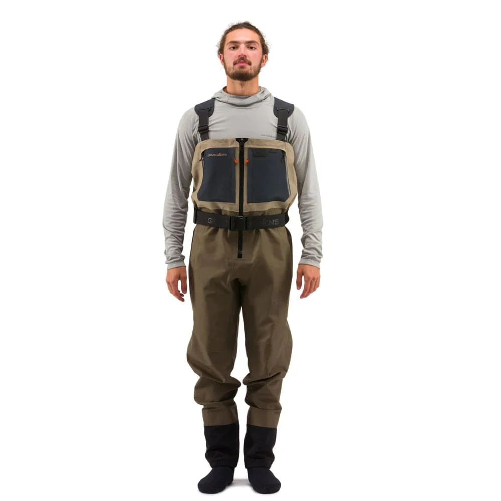 Grundens Boundary Zip Stockingfoot Wader 5 Grundens Boundary Zip Stockingfoot Wader - Image 3