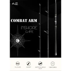 Centaur Combat Arm Inshore Popping Rods