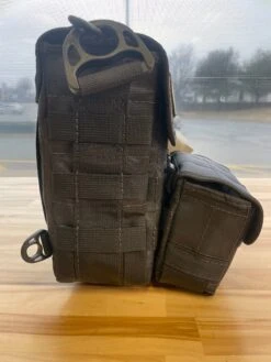 Dark Star Surfcasting - 2 Tube Surf Bag (Black/Black Stitching) -Daiwa Store IMG 2665