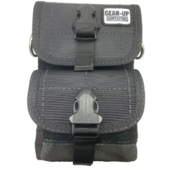 Gear-Up 2 Tube Surf Bag W/ Front Pouch - Black