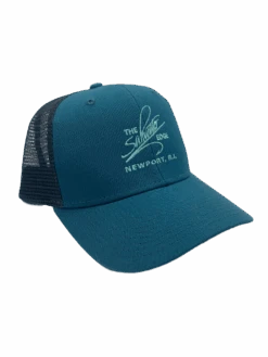 Saltwater Edge Logo Sideline Trucker Hat -Daiwa Store IMG 4091 clipped rev 1