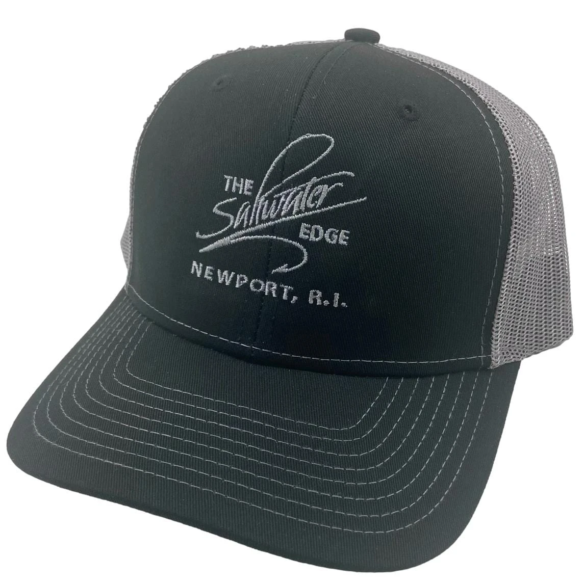 Saltwater Edge Logo Zone Trucker Hat 3 Saltwater Edge Logo Zone Trucker Hat