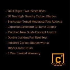 Lamiglas Carbon Surf Rod 11 Lamiglas Carbon Surf Rod -Daiwa Store LamiCarbonSurf IG2 2048x2048 d020cbcc 63a1 4cef 970b da842e66a05c