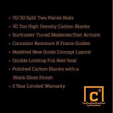 Lamiglas Carbon Surf Rod 7 Lamiglas Carbon Surf Rod - Image 5