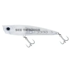 Charter Grade Popper: 3.5oz - 7inch (Tuna Rigged) -Daiwa Store LargePopperClearTunaRigged 1024x1024 a0f879e6 c716 4fe5 8767 5696c7333d1a