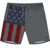 Aftco Captain's Lounge Swim Trunks -Daiwa Store M229 CHR 1