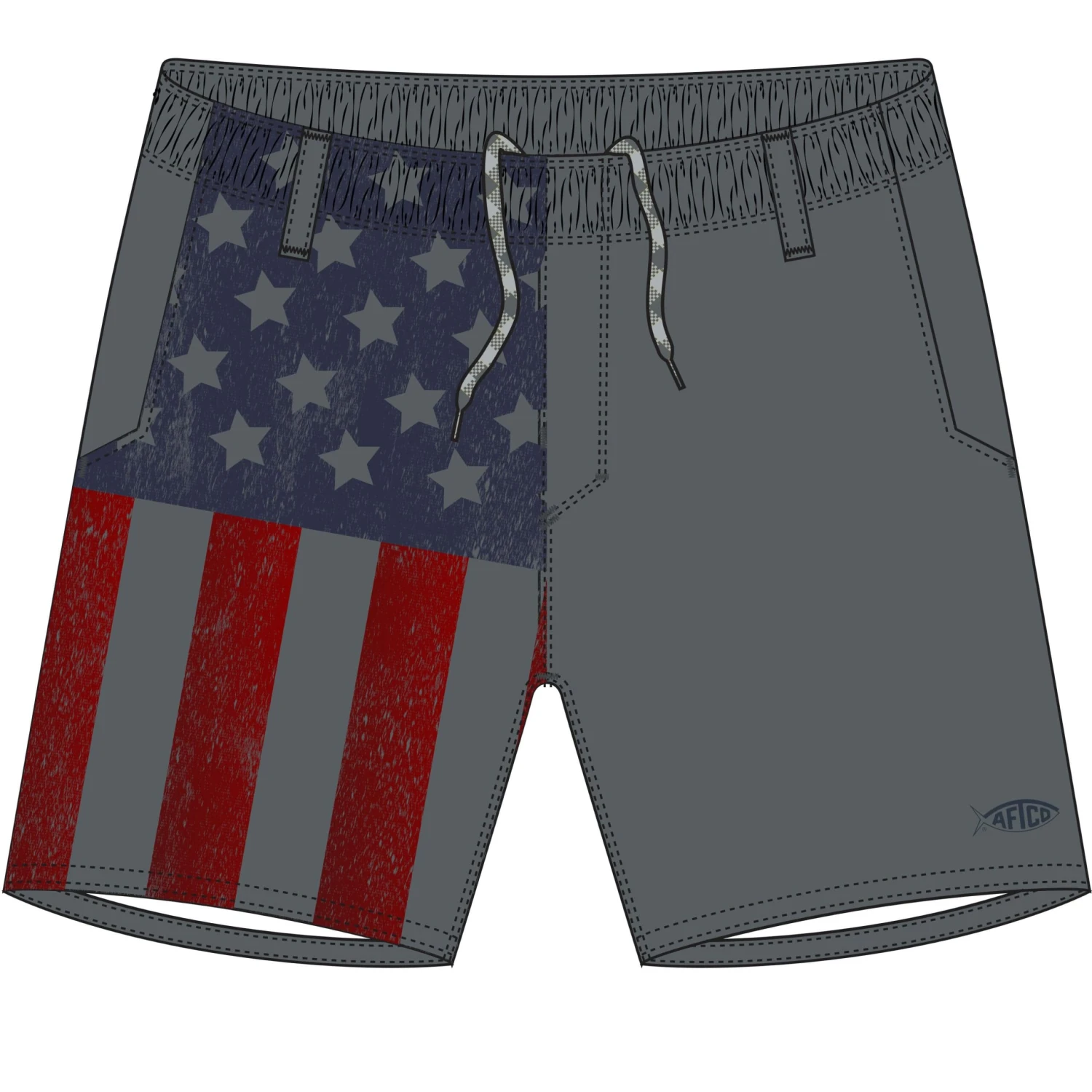 Aftco Captain's Lounge Swim Trunks 3 Aftco Captain's Lounge Swim Trunks