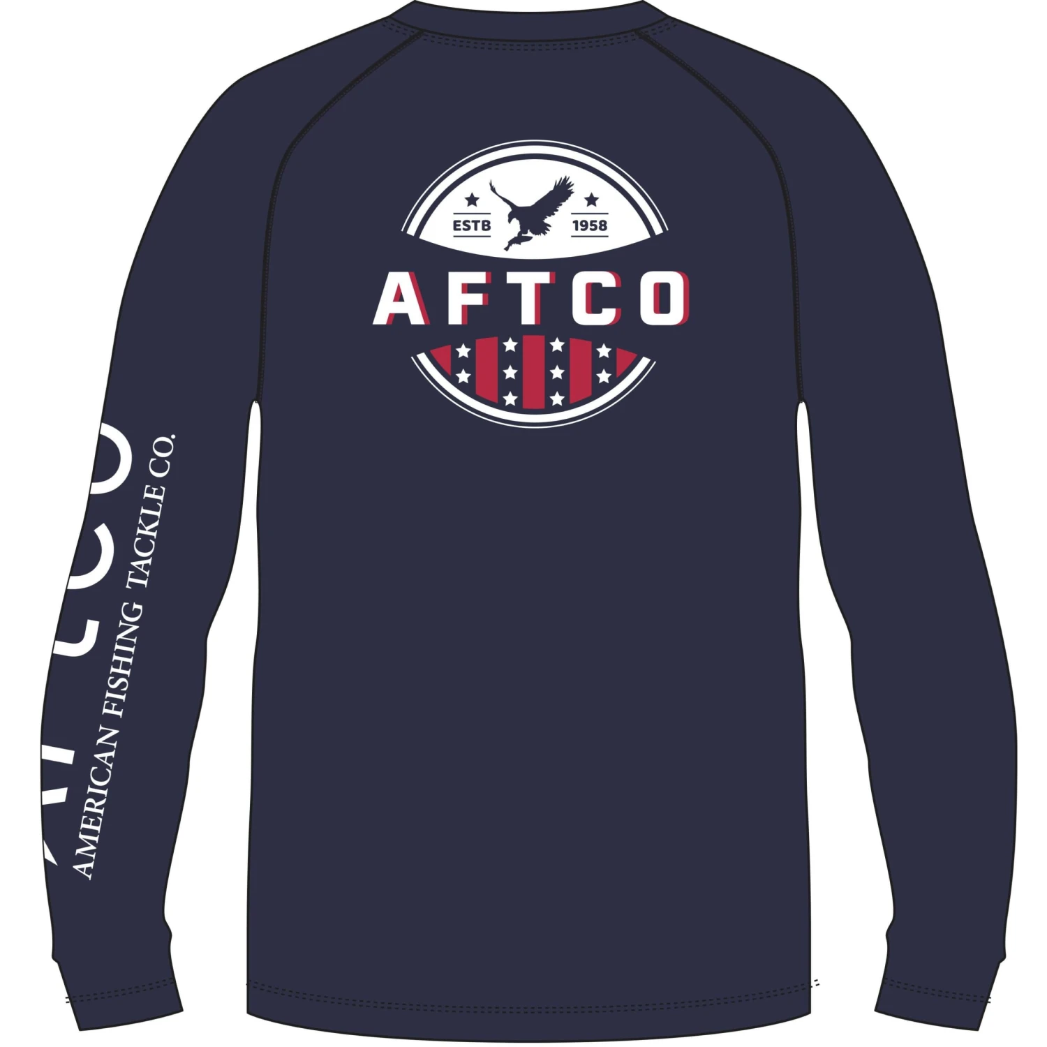 Aftco Bird Of Prey Long Sleeve Performance Shirt 3 Aftco Bird Of Prey Long Sleeve Performance Shirt