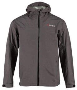 Stormr Nano Shell Jackets -Daiwa Store R810MF 12 Nano Gray Black HoodDown FRONT WEB 700x817 1