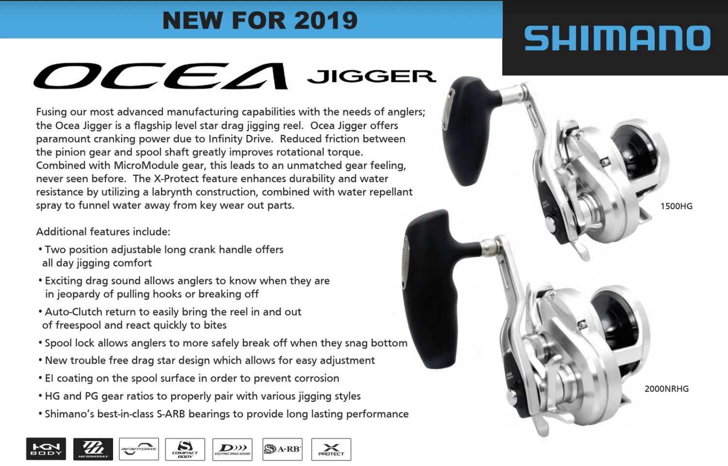 Shimano Ocea Jigger Star Drag Conventional Reels 4 Shimano Ocea Jigger Star Drag Conventional Reels - Image 2