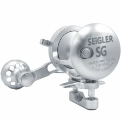 Seigler SG (Small Game) Conventional Lever Drag Reels -Daiwa Store Seigler SG Silver Silver
