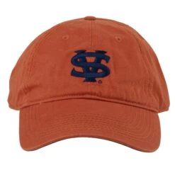 Van Staal Cotton Long Bill Hat - Brick