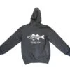 Saltwater Edge Striper Hoody 1 Saltwater Edge Striper Hoody -Daiwa Store classic bass grey back