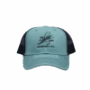 Saltwater Edge Logo Sideline Trucker Hat 2 Saltwater Edge Logo Sideline Trucker Hat -Daiwa Store harbor mesh hat clipped rev 1