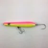 Sporting Wood 2oz Pencil Popper - (Hot Pink/Yellow) -Daiwa Store nb pencil hot pink yellow