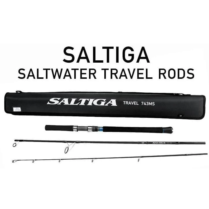 Daiwa Saltiga Saltwater Travel Spinning Rods 3 Daiwa Saltiga Saltwater Travel Spinning Rods