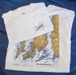 Saltwater Edge Short Sleeve Chart T-Shirts