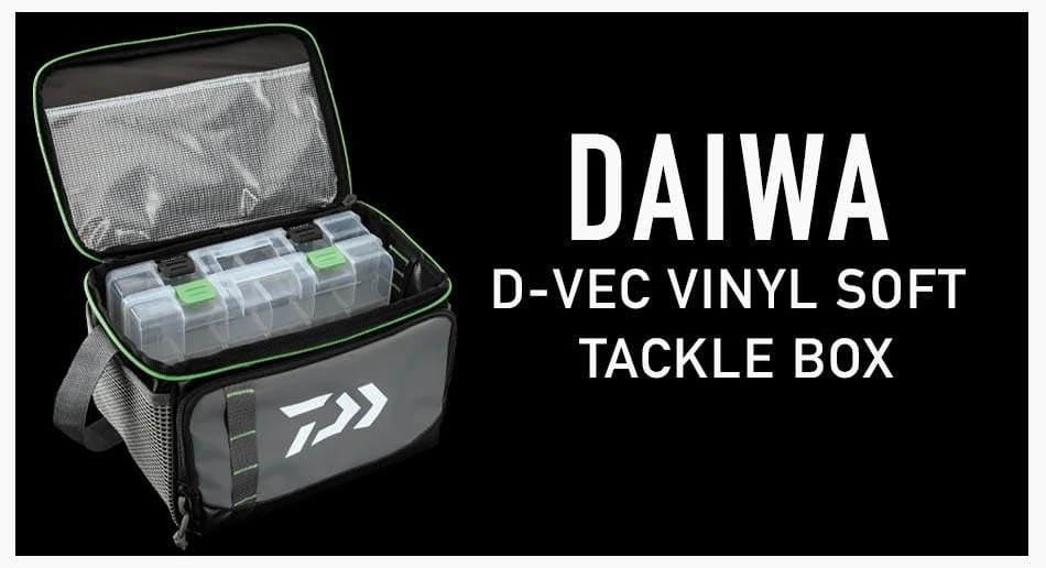 Daiwa D-Vec Vinyl Tackle Box 3 Daiwa D-Vec Vinyl Tackle Box